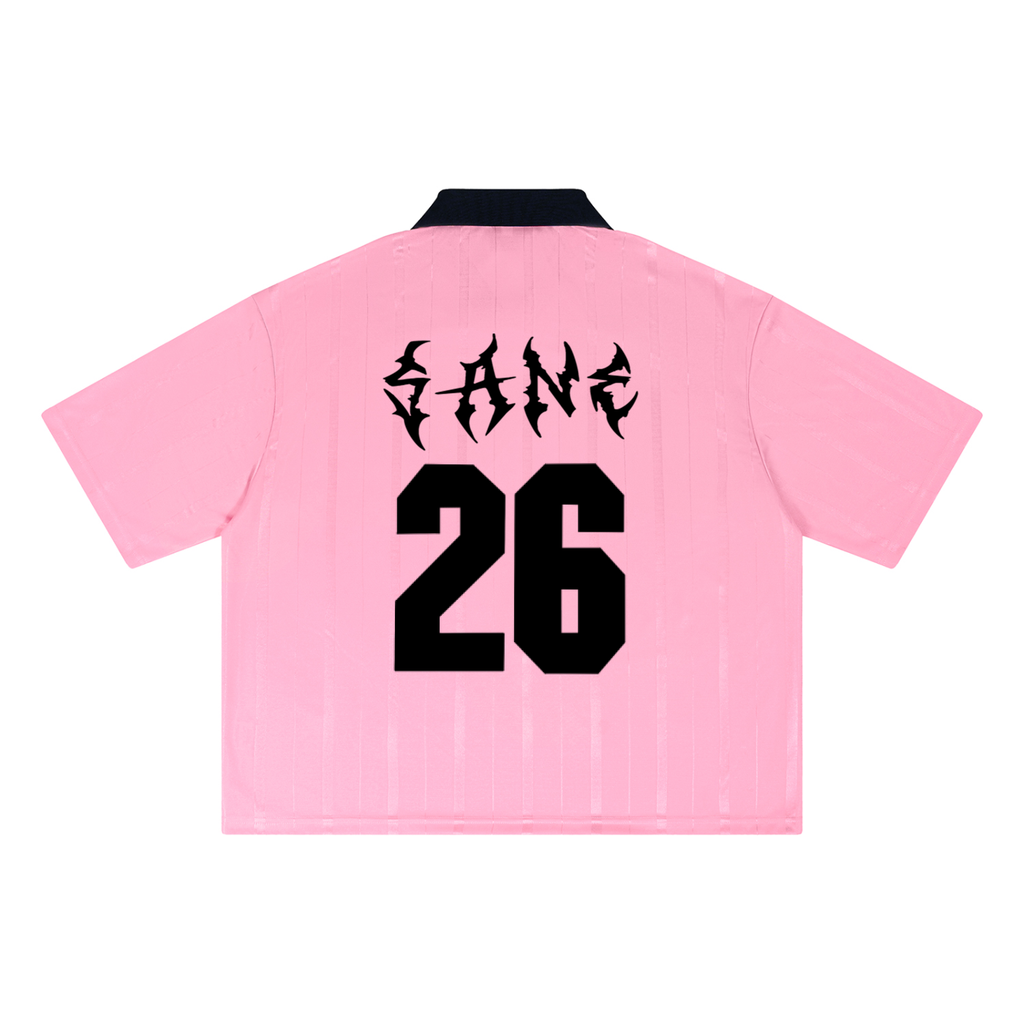 Unisex Striped Boxy Soccer Jersey