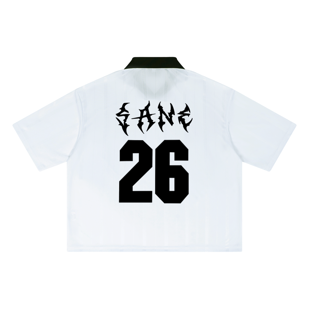 Unisex Striped Boxy Soccer Jersey